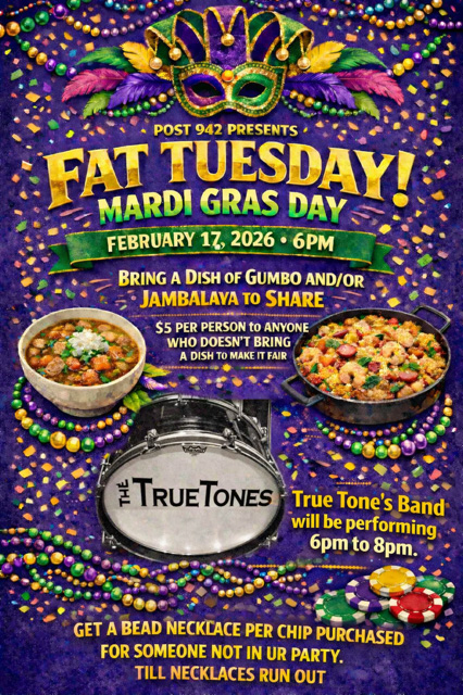 Fat Tuesday 2026